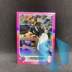 2022 Topps Chrome Jake Burger #29 RC Pink Chicago White Sox